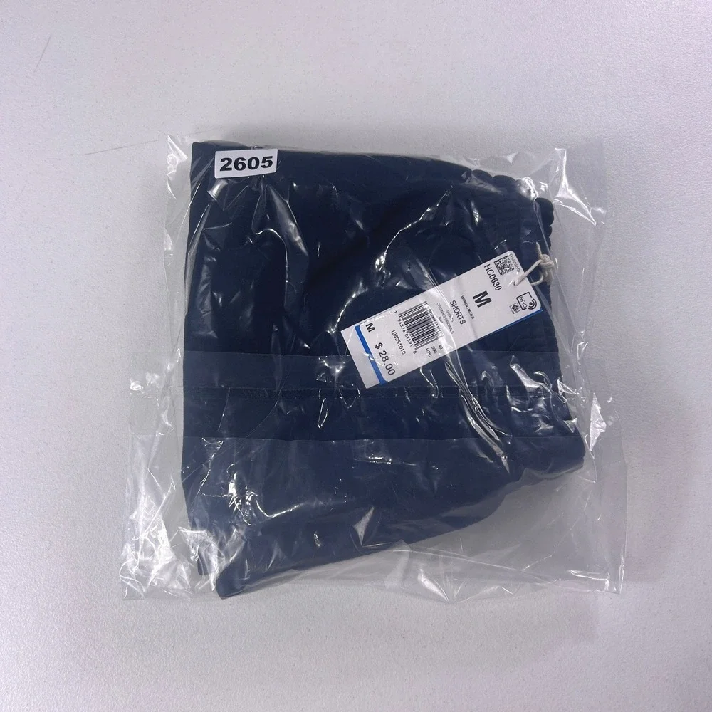 adidas Originals Black Athletic Shorts with White Trefoil Logo
